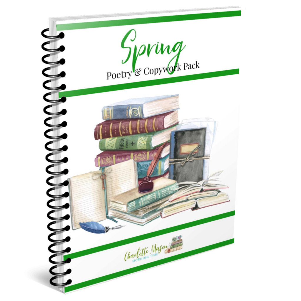 Copywork pack of spring poems