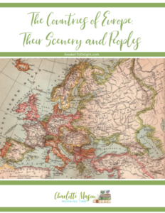 CM Geography Book 4: The Countries of Europe: Their Scenery & Peoples