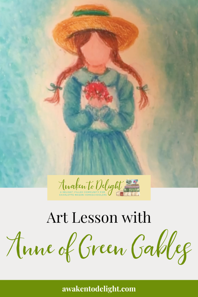 Anne of Green Gables Oil Pastel Art Lesson