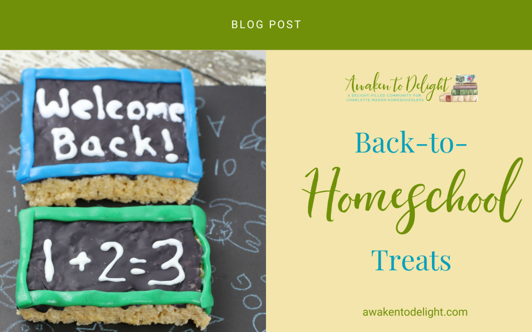 Delicious Back to (Home) School Treats Your Kids Will Love
