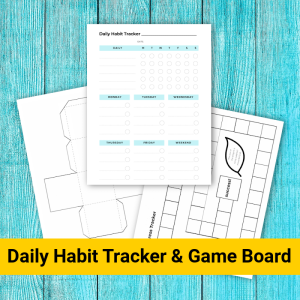 Daily Habit Tracker & Game Board