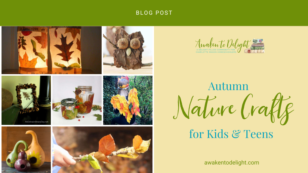 Autumn Nature Crafts for Kids & Teens