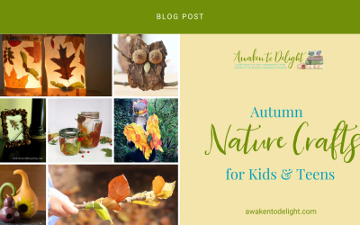 Easy Autumn Nature Crafts Your Kids & Teens Can Make