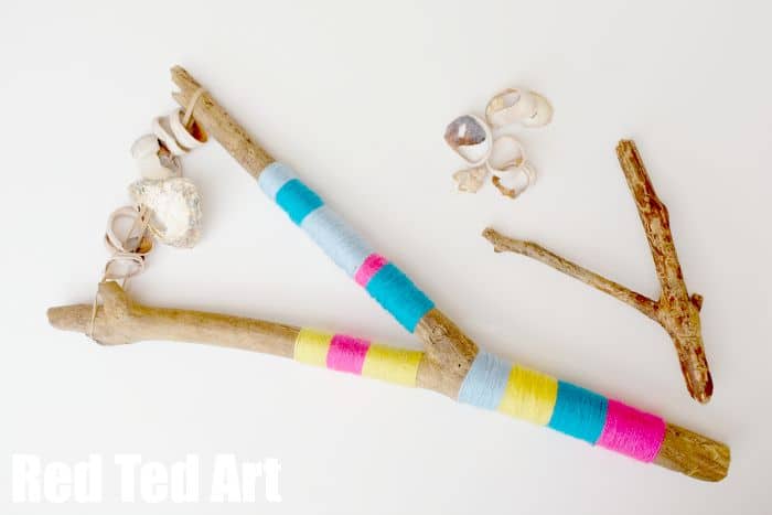driftwood summer nature craft
