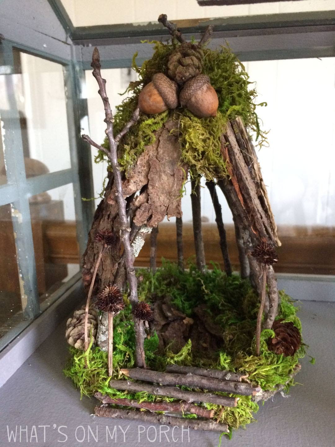 fairy house summer nature craft