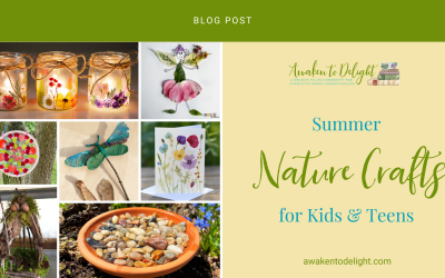 Stunning Summer Nature Crafts Kids & Teens Will Actually Love!