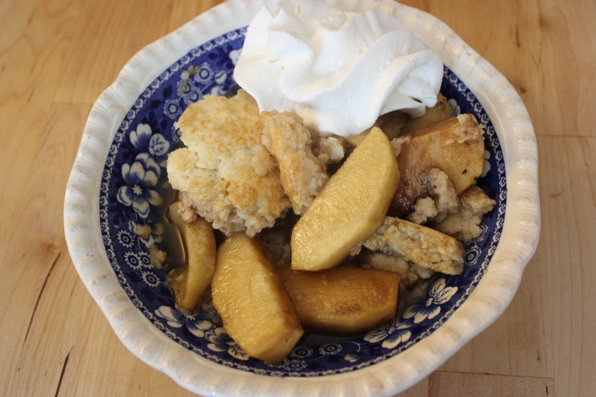 This patriotic tea time dessert is said to have been enjoyed by the Adams'.
