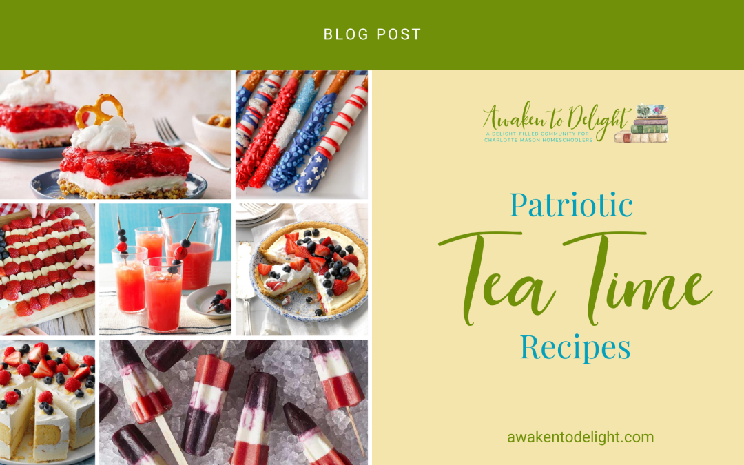 Host a “Liber-Tea” with these Patriotic Tea Time Treats!