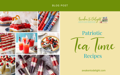 Host a “Liber-Tea” with these Patriotic Tea Time Treats!