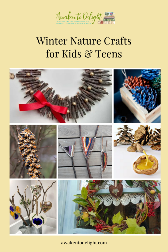winter nature crafts