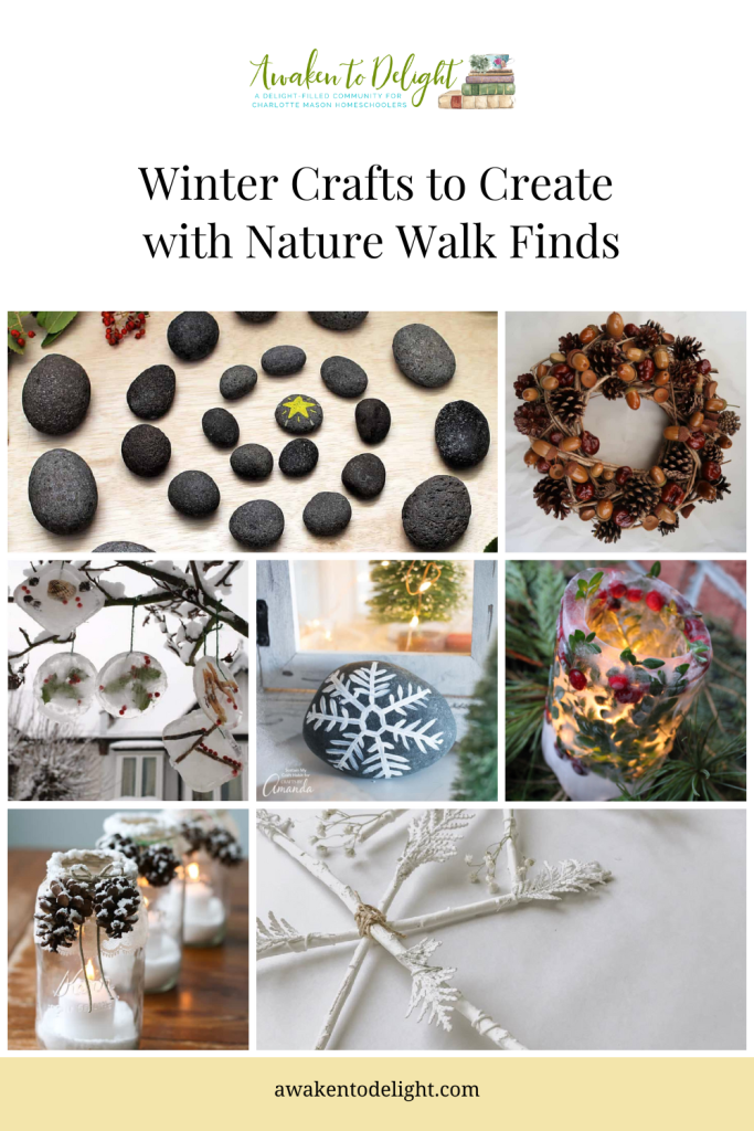winter nature crafts