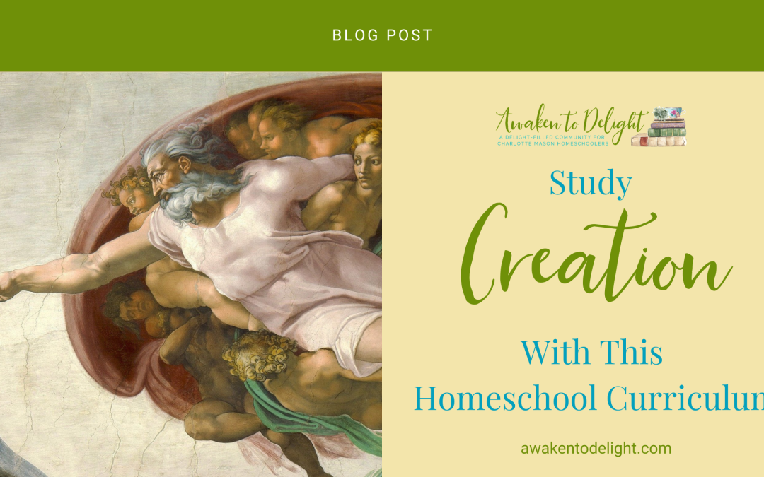 In the Beginning- Study Creation with this Homeschool Curriculum