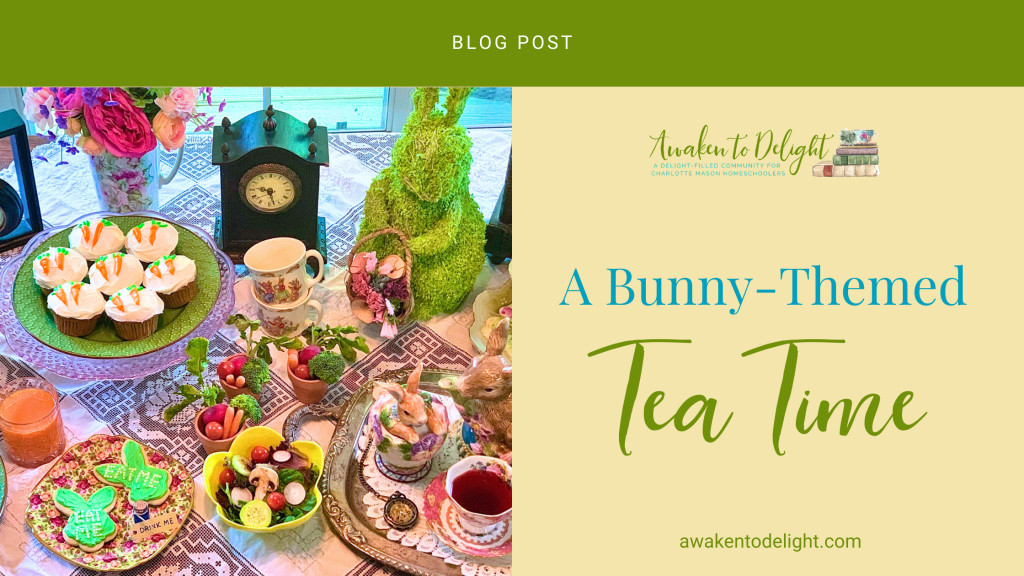 Host a bunny tea time!