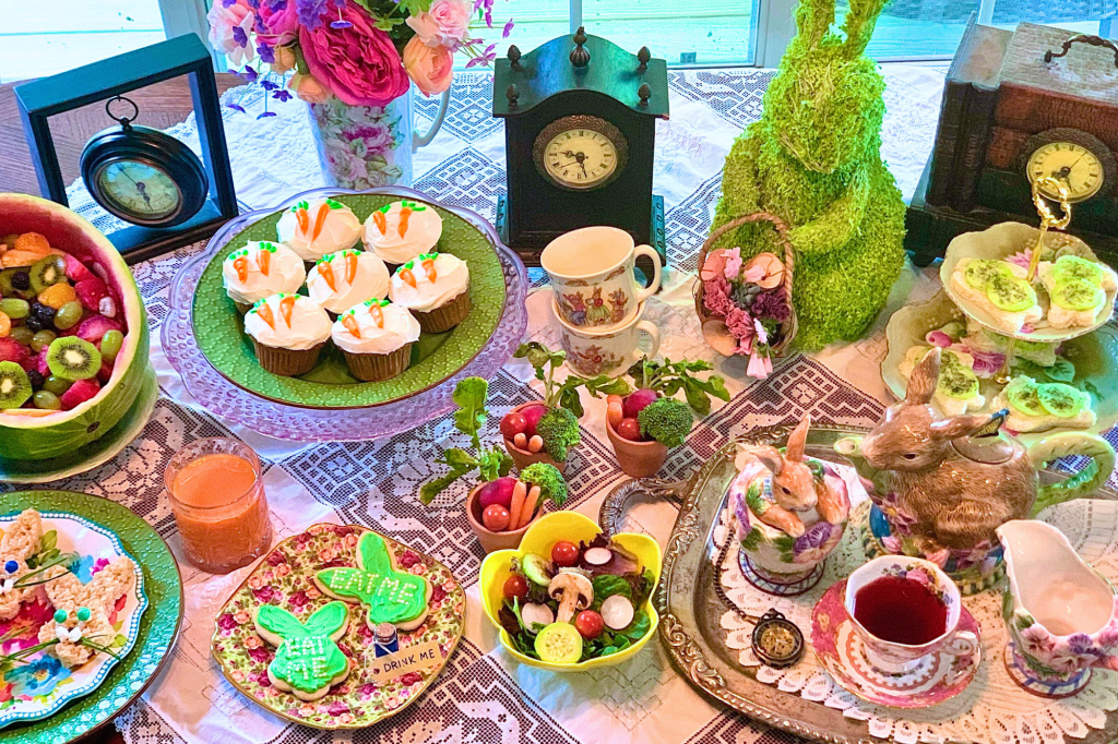 Bunny tea time spread