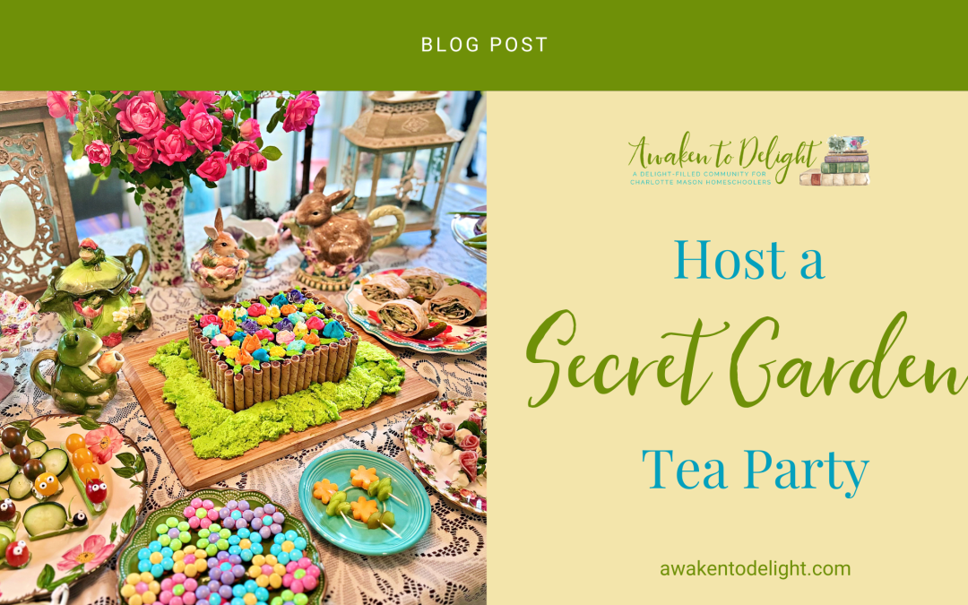 Host a Secret Garden Tea Time Filled with Magic & Wonder