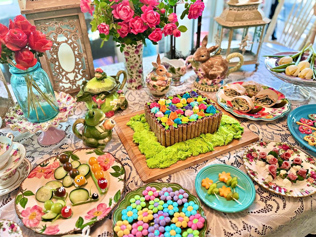 Secret Garden tea time spread