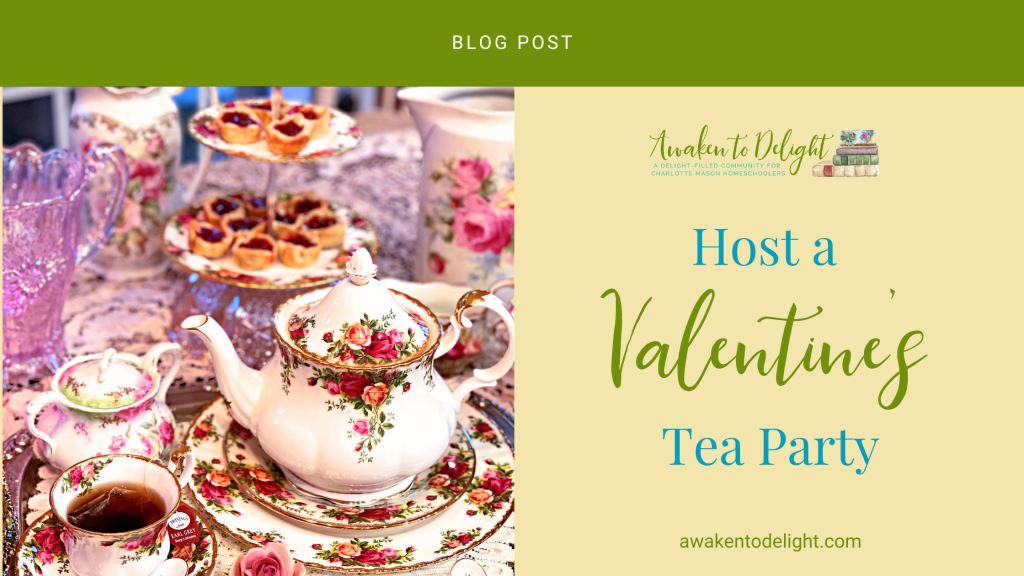 Valentine's tea time